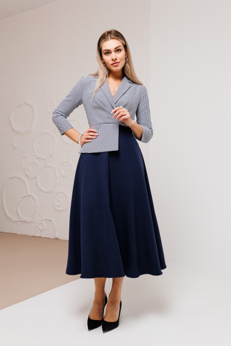 Вечернее платье AmberA Style 1034L синий размер 44-60 #1