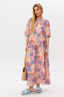 Платье AmberA Style 1059 Р розовый #1