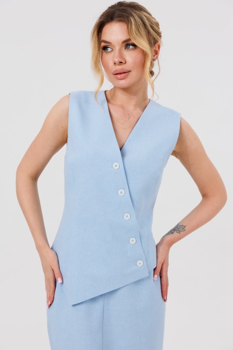Костюм/комплект AmberA Style 2123 голубой размер 44-60 #5