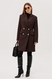 Платье AmberA Style 1135 -2 коричневый #1