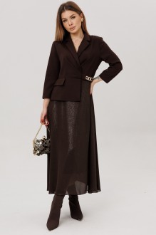 Вечернее платье AmberA Style 1034 -5 шоколад