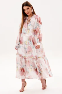 Платье AmberA Style 1130 -3 цветы