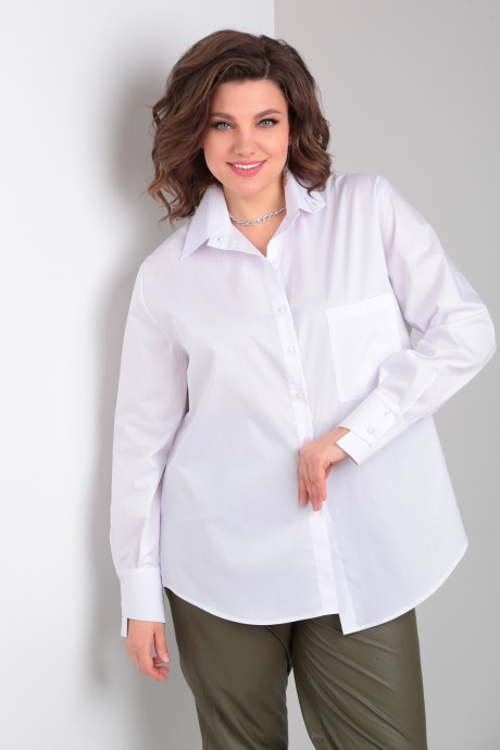 Рубашка Bliss 8310 белый размер 50-60 #1
