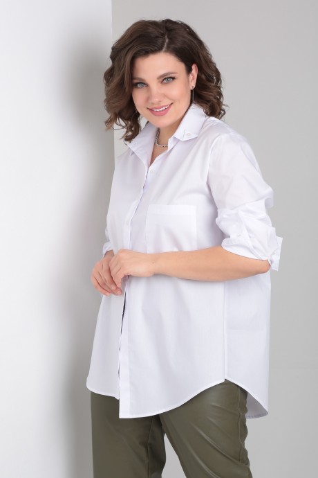 Рубашка Bliss 8310 белый размер 50-60 #3