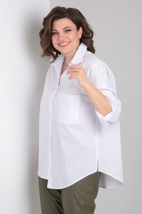 Рубашка Bliss 8310 белый размер 50-60 #4