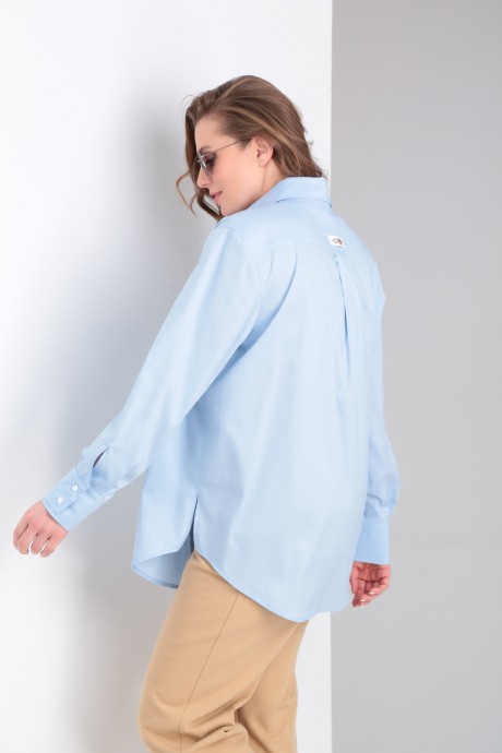 Рубашка Bliss 8215 голубой размер 50-60 #3