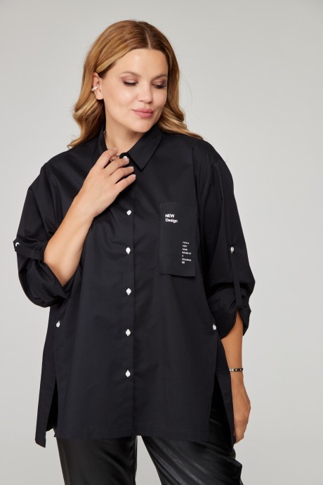Рубашка Bliss 8221 one size черный размер 50-60 #2