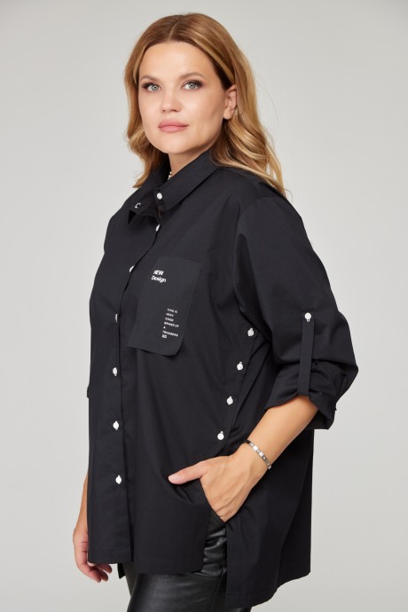 Рубашка Bliss 8221 one size черный размер 50-60 #3