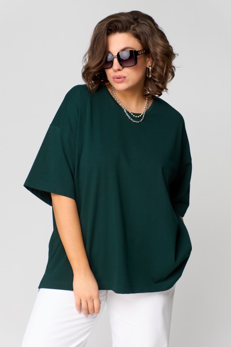 Джемпер (кофта) Bliss 179 one size нефть размер 54-66 #2