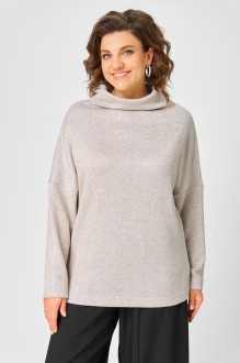 Джемпер (кофта) Bliss 0858 Бежевый, люрекс