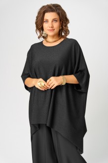 Блузка Bliss 0301 черный, люрекс