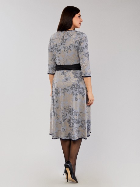 Платье Emilia Style 10235 серо-голубой размер 50-56 #3