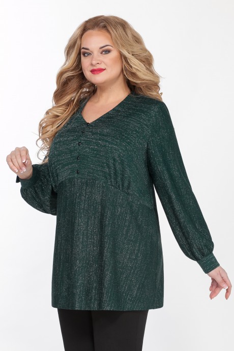 Блузка Emilia Style 2040а /1 зелёный размер 60-64 #2