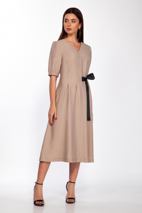 Платье Emilia Style 2078 бежевый размер 44-50 #2