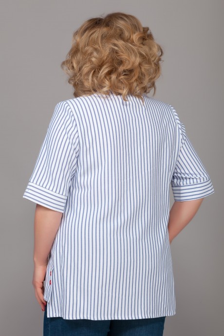 Блузка Emilia 484 /3 шир.полоска размер 52-60 #3
