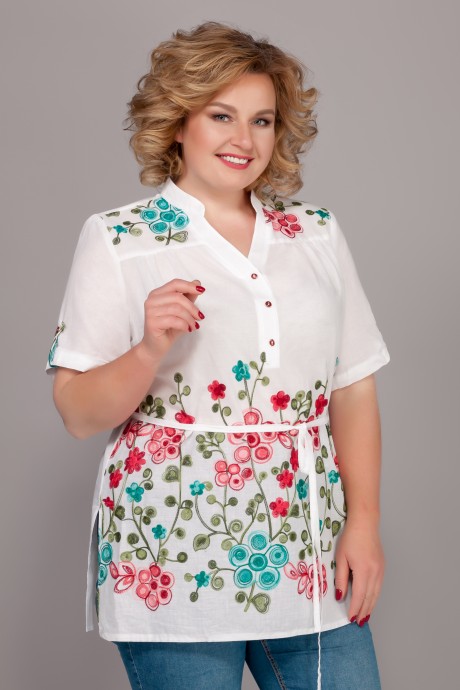 Блузка Emilia 230 вышивка размер 52-60 #1