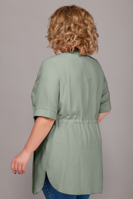 Блузка Emilia 399 хаки размер 50-60 #2
