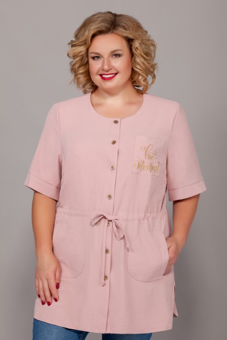 Блузка Emilia 399 /2 розовый размер 50-60 #2