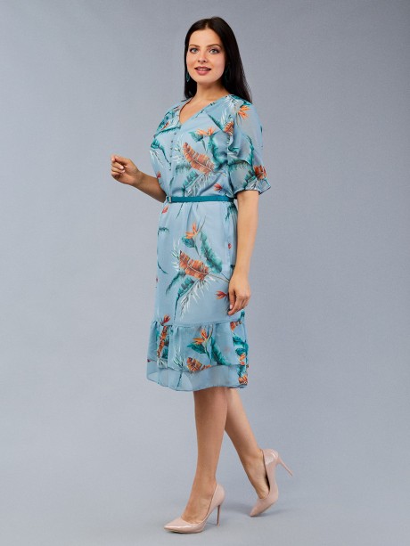 Платье Emilia 10150 голубой размер 50-56 #1
