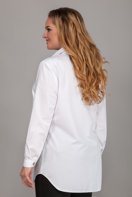 Блузка Emilia 483 /3 белый размер 50-64 #3