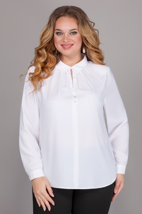 Блузка Emilia 478 /1 белый размер 50-58 #2