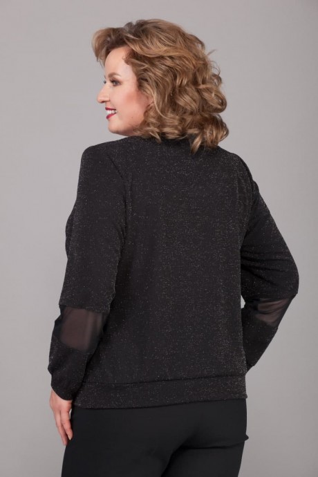Блузка Emilia 462 /2 чёрный размер 52-62 #2