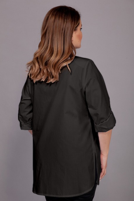 Блузка Emilia 524 /2 чёрная размер 50-58 #2