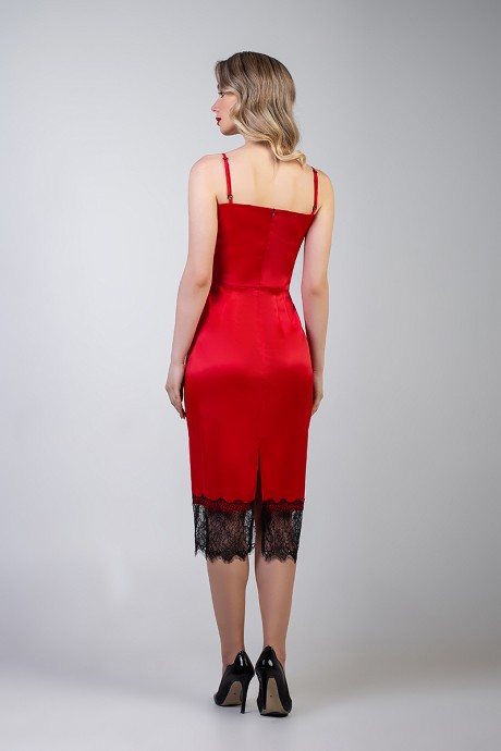 Вечернее платье Marika 358 красный размер 42-52 #3