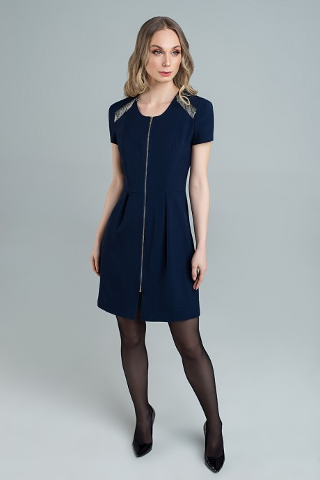 Платье Marika 412 темно-синий размер 42-52 #3