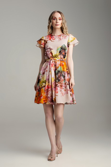 Платье Marika 422 Цветной принт размер 42-52 #1
