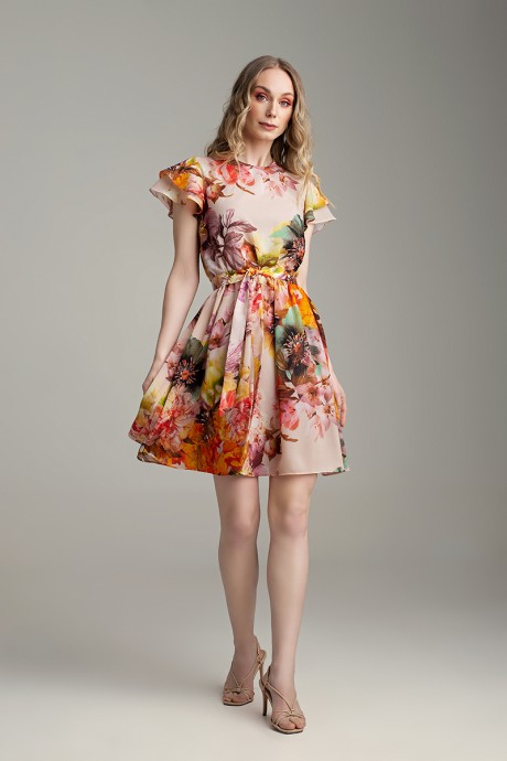 Платье Marika 422 Цветной принт размер 42-52 #2