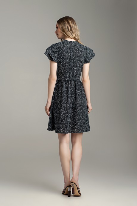 Платье Marika 422 Чёрный с белый размер 42-52 #3