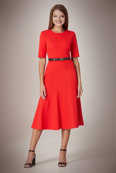 Платье Andrea Fashion AF-43 Красный размер 44-50 #1