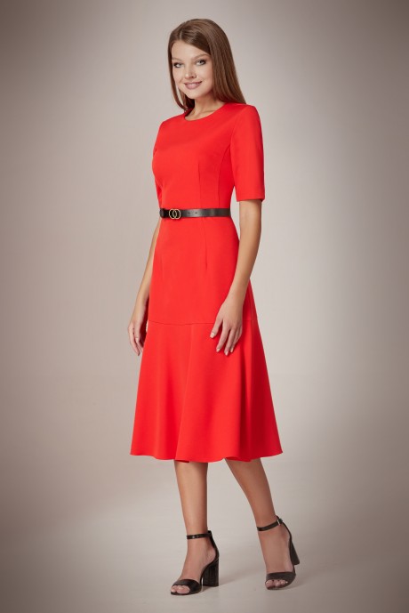 Платье Andrea Fashion AF-43 Красный размер 44-50 #2