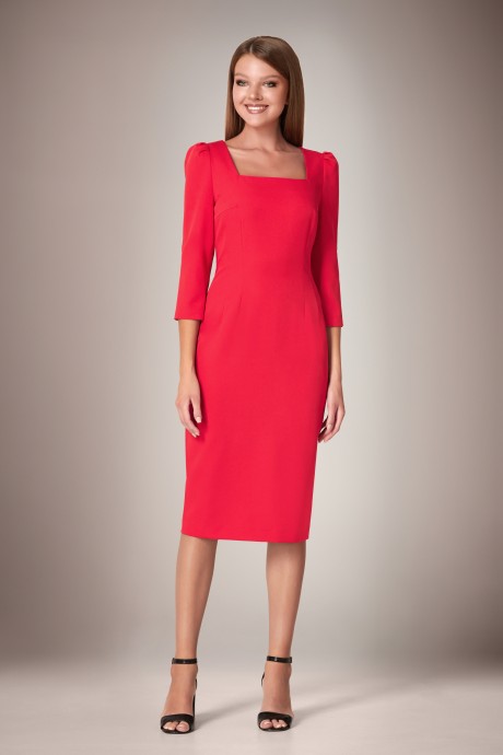Платье Andrea Fashion AF-44 Красный размер 44-50 #1