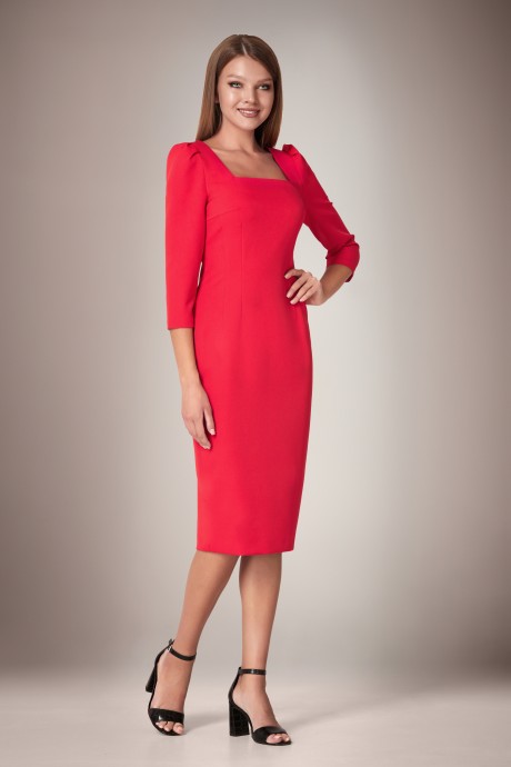 Платье Andrea Fashion AF-44 Красный размер 44-50 #2