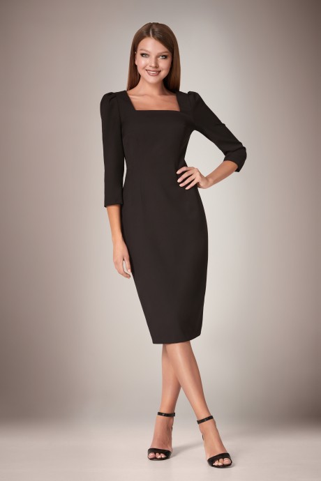 Платье Andrea Fashion AF-44 Чёрный размер 44-50 #1