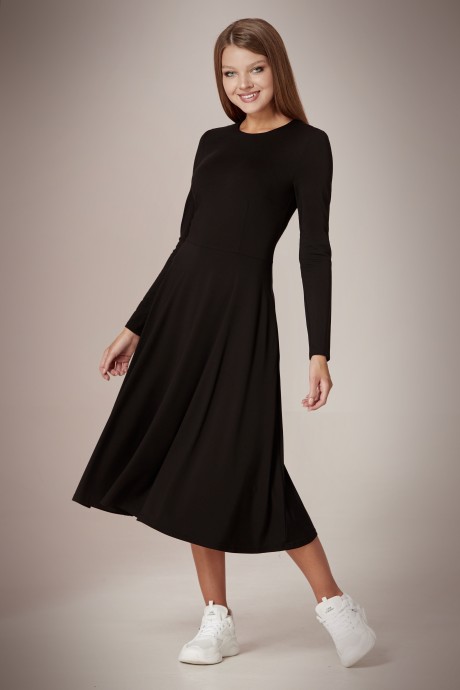 Платье Andrea Fashion AF-51 Чёрный размер 44-50 #2