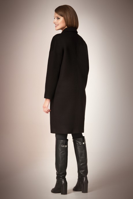 Пальто Andrea Fashion AF-57 чёрный размер 42-50 #3