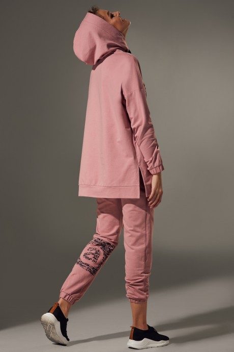 Спортивный костюм Andrea Fashion AF-74 розовый размер 42-50 #2