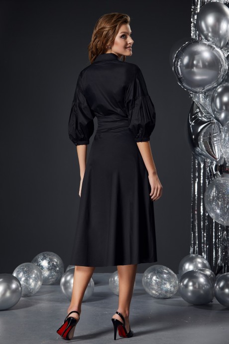 Вечернее платье Andrea Fashion AF-98 чёрный размер 42-48 #2