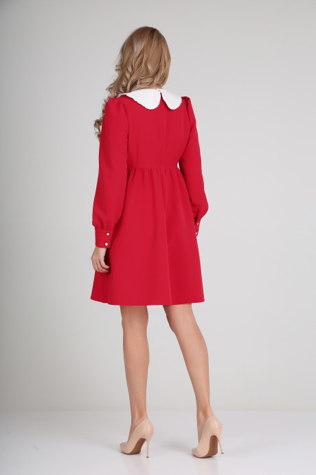 Платье Andrea Fashion AF-117 /1 красный размер 42-48 #2