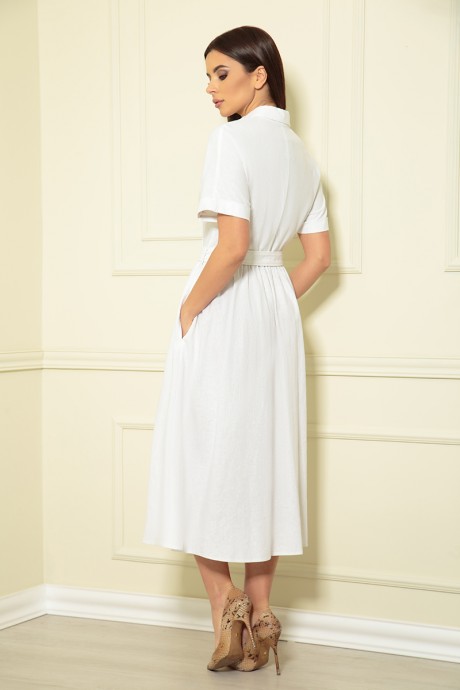 Платье Andrea Fashion AF-129 /2 белый размер 46-50 #4