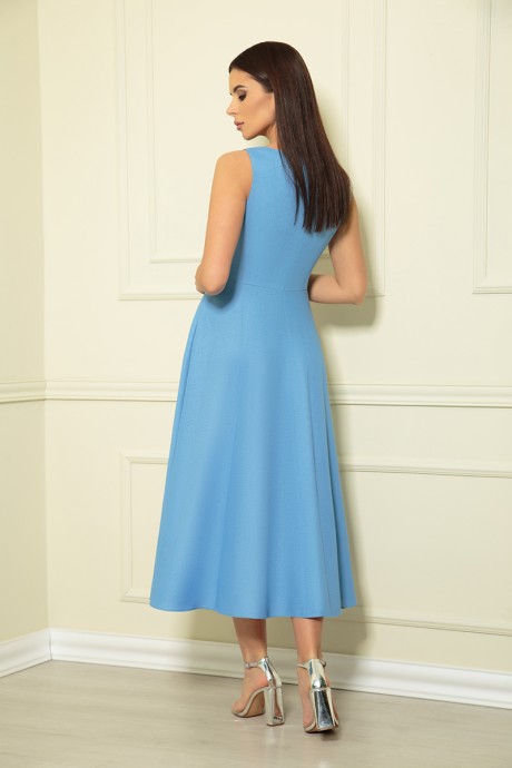 Платье Andrea Fashion AF-139 /10 Голубой размер 44-50 #4