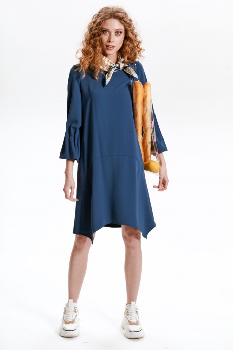 Платье CORSA 50132 Синий размер 42-50 #2