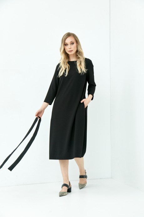 Платье ERTANNO 2054 черный размер 42-46 #3