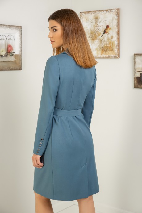 Платье Samnari Т-121 голубой размер 42-48 #3