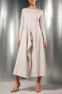 Платье ERIKA STYLE 7366 -1 бежевый