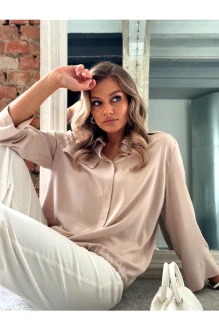 Блузка ERIKA STYLE С-167 -3 бежевый
