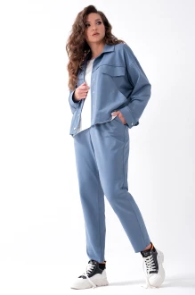 Брюки ERIKA STYLE С-162 -1 голубые